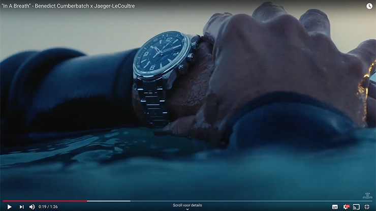‘IN A BREATH’ by Jaeger-Lecoultre - Benedict Cumberbatch